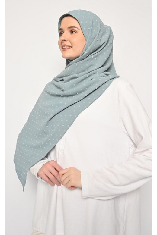 Faradhita Pasmina Instan Dusty Blue